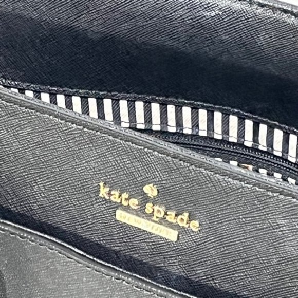 KATE SPADE Black Leather All-Day Tote Bag - Picture 8 of 16